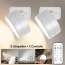 Arandela LED de Parede com Controle por Toque – 3 Níveis de Brilho e 3 Tons de Cor