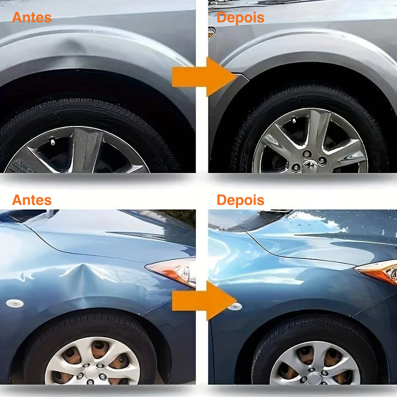 Kit Removedor de Amassados Automotivos – Ferramenta de Desamassar Sem Pintura para Funilaria e Reparos de Carro