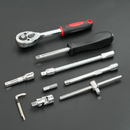 Jogo de Chaves Soquete com Catraca 46 Peças – Completo, Resistente e Ideal para Reparos Automotivos