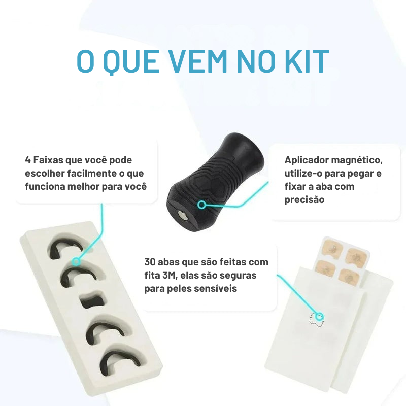 Dilator Nasal Magnético – Respiração Melhor e Sono Tranquilo