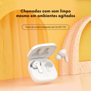 Fone de Ouvido Bluetooth QCY T13 – TWS Sem Fio com ENC, 4 Microfones e APP Personalizável