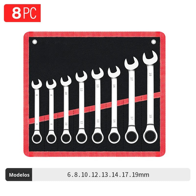 Chave Combinada Catracada Métrica Universal – Potência, Precisão e Eficiência em Reparos Automotivos