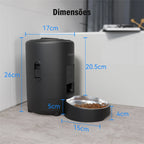 Alimentador Automático Inteligente para Pets – Controle via APP e Alimentação Programada