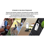 Câmera de Ação SJCAM C100 Plus 4K à Prova d’Água com Wi-Fi e EIS