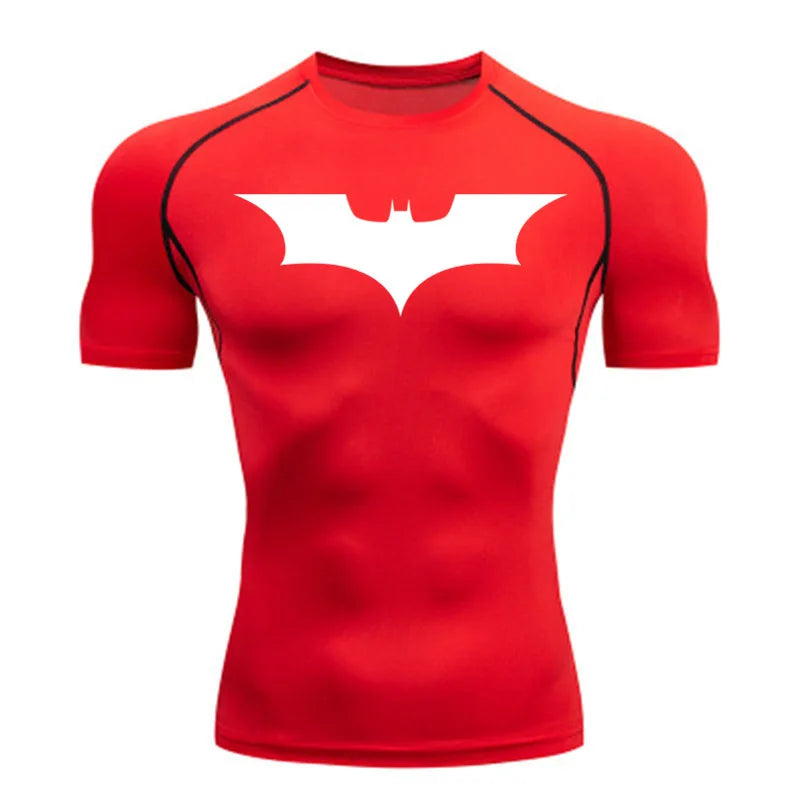 Camiseta de Compressão Masculina – Ideal para Musculação, Treino e Esportes