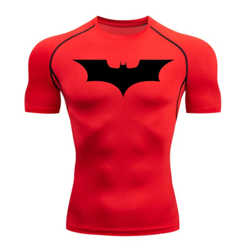 Camiseta de Compressão Masculina – Ideal para Musculação, Treino e Esportes