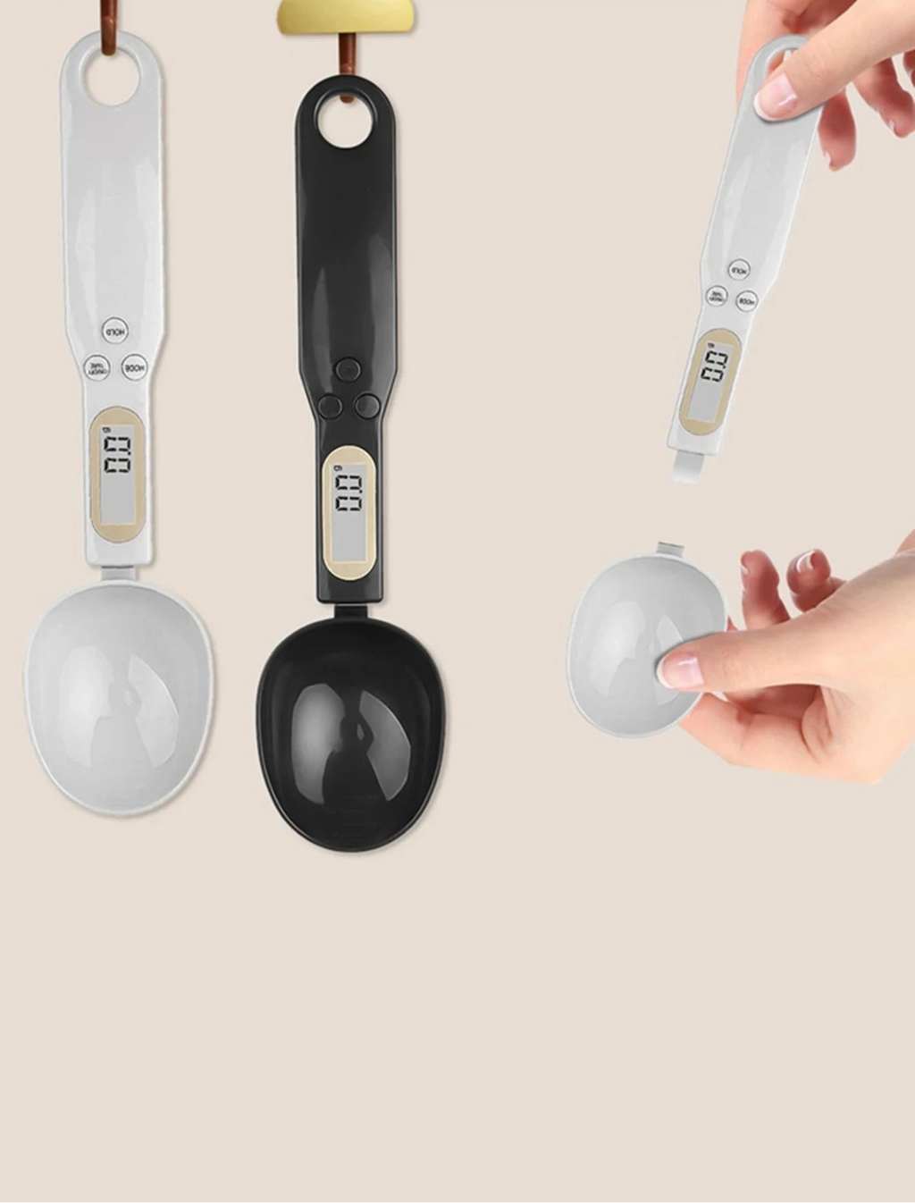 Colher Balança Digital 500g x 0.1g – Medidor de Precisão para Cozinha com Display LCD