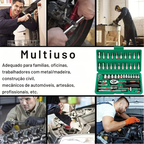 Jogo de Chaves Soquete com Catraca 46 Peças – Completo, Resistente e Profissional