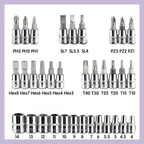 Jogo de Chaves Soquete com Catraca 46 Peças – Completo, Resistente e Profissional