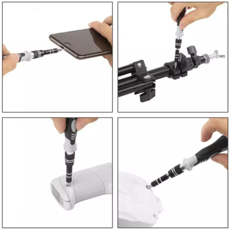 Kit Ferramentas 115 em 1 – Completo, Versátil e Preciso para Reparos