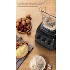 Liquidificador Processador de Alimentos 2L com Velocidade Ajustável para Sucos e Smoothies