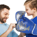 Luvas de Boxe Profissionais PU – Alta Proteção, Conforto e Ventilação para Treinos