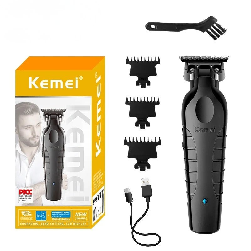 Máquina de Cortar Cabelo Sem Fio – Precisão, Potência e Praticidade no Seu Corte