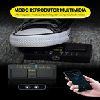 Pedal Passador de Página M-VAVE Cube Turner Pro Bluetooth Recarregável