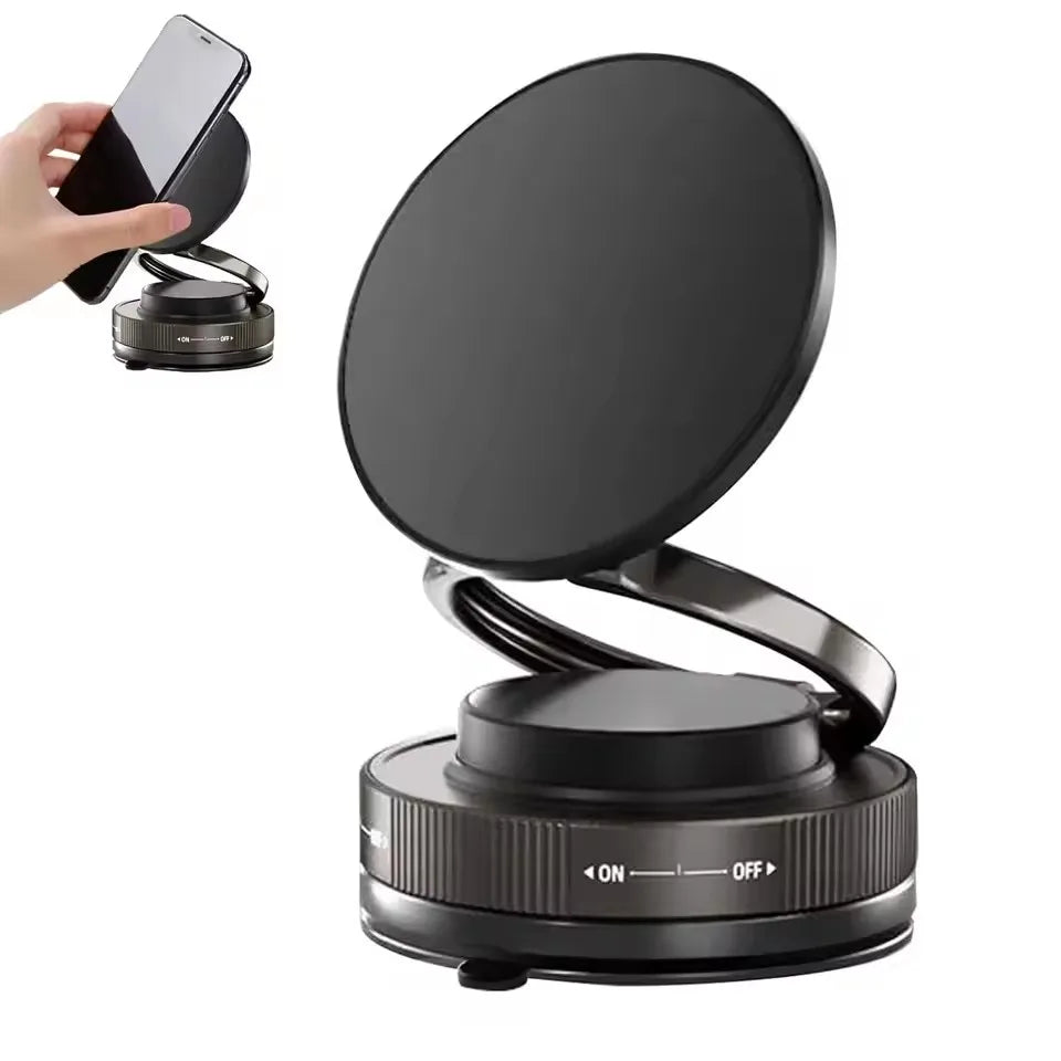 Suporte Magnético para Celular Carro com Ventosa a Vácuo 360° Universal