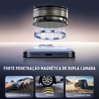 Suporte Magnético para Celular Carro com Ventosa a Vácuo 360° Universal
